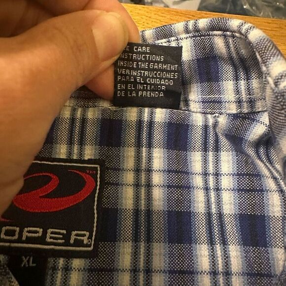 Roper western heavy duty flannel xl - Picture 3 of 8
